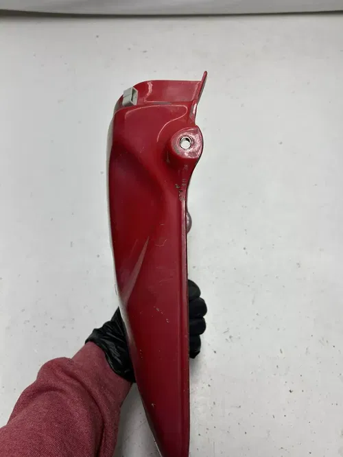 1980 80 Honda XL500S Xl 500 OEM NICE! Rear Back Fender Plastic Mud Guard Red