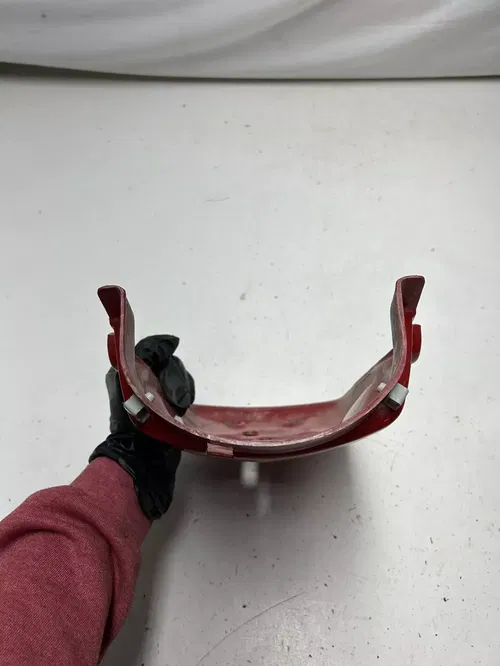 1980 80 Honda XL500S Xl 500 OEM NICE! Rear Back Fender Plastic Mud Guard Red