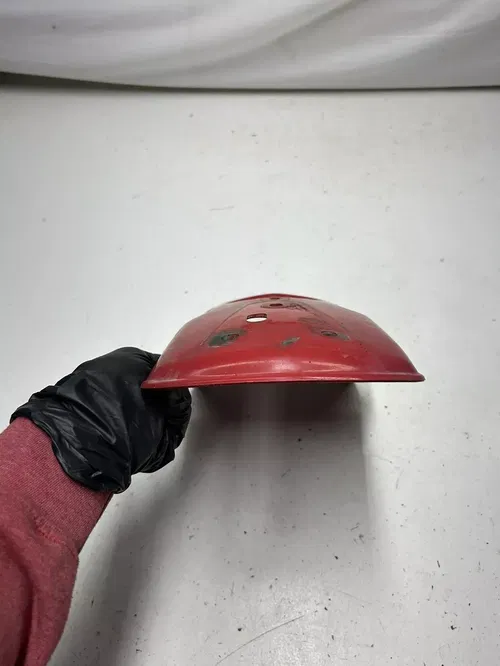 1980 80 Honda XL500S Xl 500 OEM NICE! Rear Back Fender Plastic Mud Guard Red