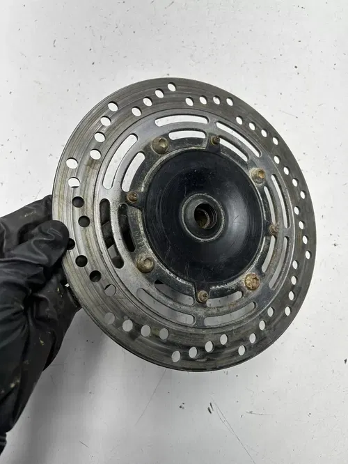 85 1985 Honda XR350R xr 350 r OEM Front Wheel Hub Disc Brake Rotor Free Shipping