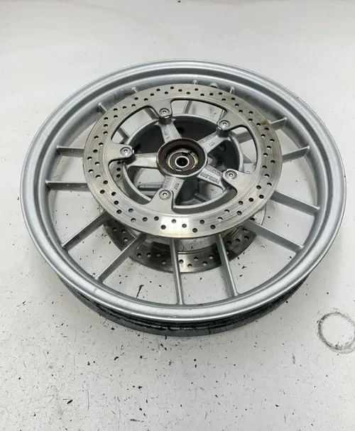 06 2006 Triumph Tiger 955i OEM STRAIGHT GOOD Front Wheel Rim 19 X 2.5 Disk Rotor