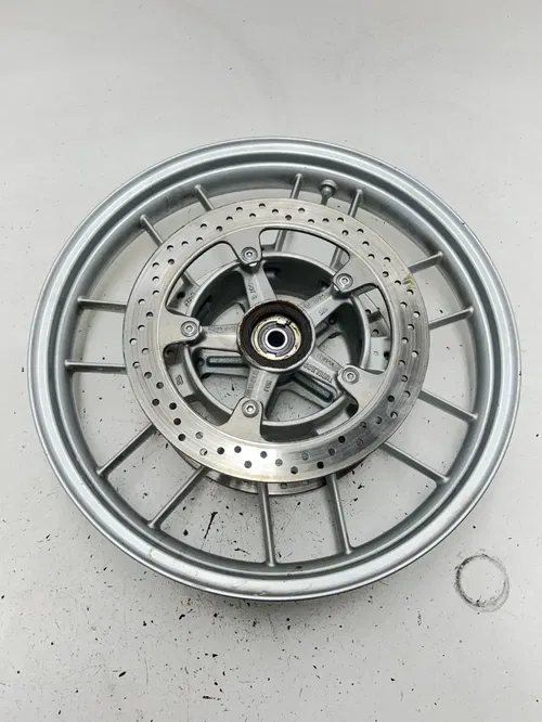 06 2006 Triumph Tiger 955i OEM STRAIGHT GOOD Front Wheel Rim 19 X 2.5 Disk Rotor