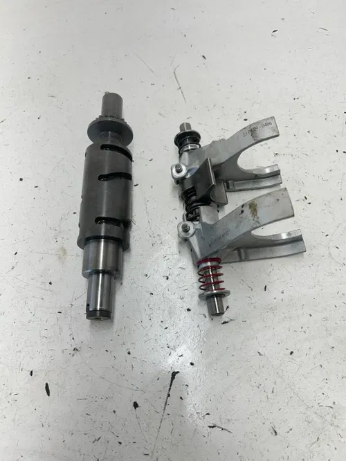 24 2024 Can-Am HD10 Defender Lonestar OEM Transmission Shift Forks Drum Assembly
