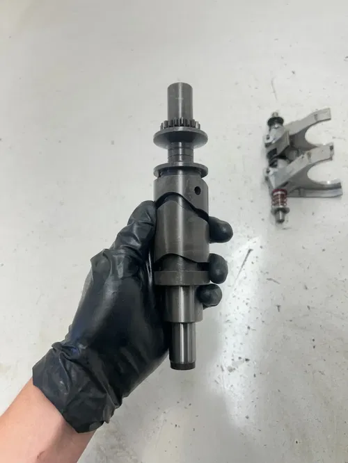 24 2024 Can-Am HD10 Defender Lonestar OEM Transmission Shift Forks Drum Assembly