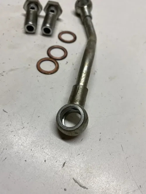 2014 14 POLARIS SPORTSMAN 550 EPS EFI Oil Line Hard Line Bolts Washers