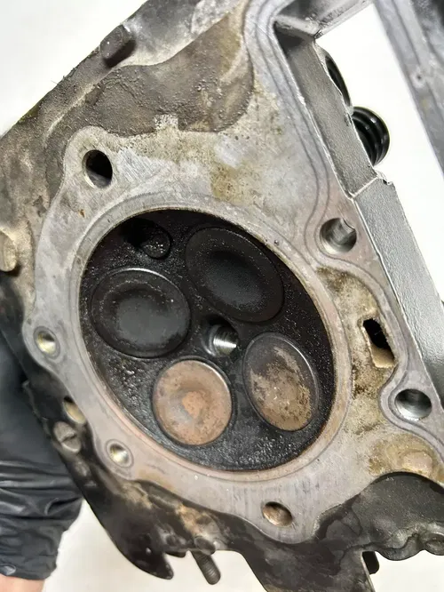 1983 83 Honda XR500R Xr 500 R xr OEM GOOD! Cylinder Head Valves Decomp 5 Valve