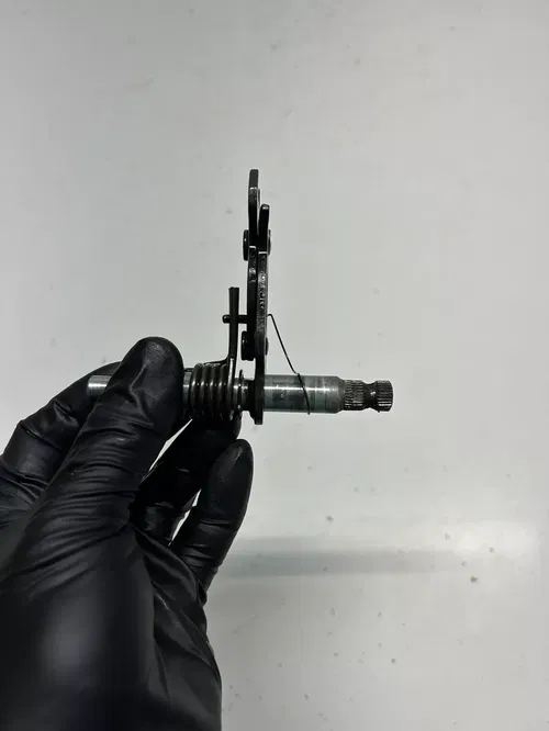 1984 84 Honda XL250R Xl 250 r OEM STRAIGHT! Shifter Shaft Lever Arm Post