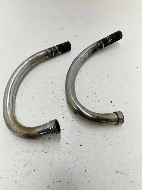 73 1973 Honda CB350 Cb 350 OEM LOT Exhaust Header Pipe R L READ