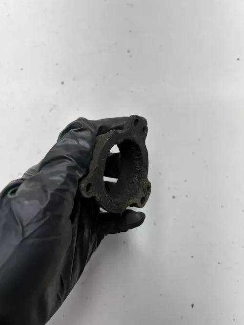 91 1991 KTM 300 SX MXC DXC OEM Exhaust Port Mount Header Free Ship
