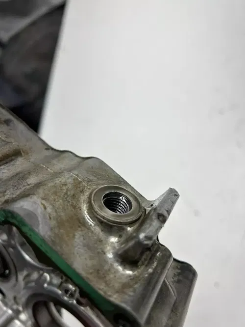 2006 06 Honda Crf80f CRF 80 F OEM DAMAGE! Crankcase Cases Case Engine Motor