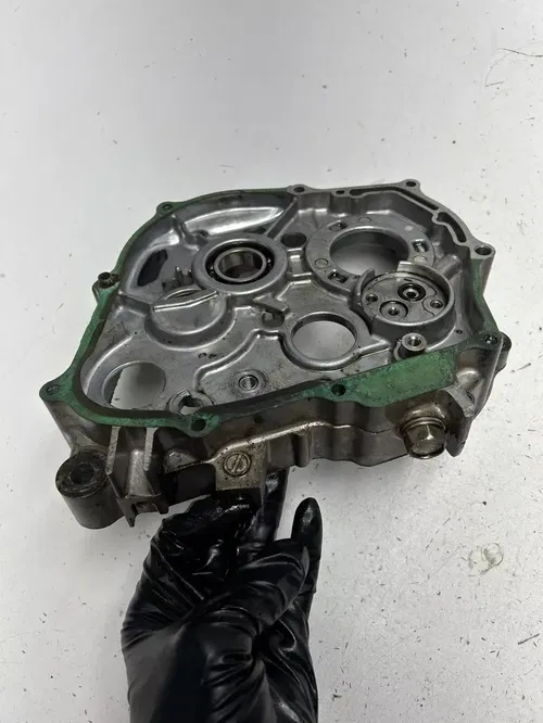 2006 06 Honda Crf80f CRF 80 F OEM DAMAGE! Crankcase Cases Case Engine Motor