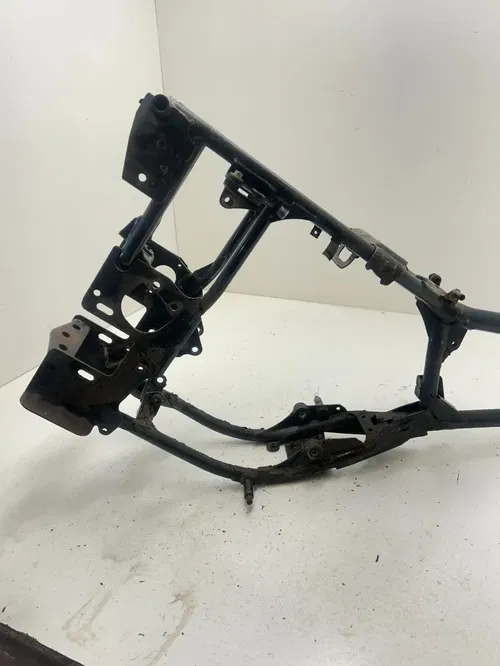 83 1983 Yamaha Tri Moto 175 YT175K OEM Main Frame Body Assembly Chassis BOS! REA