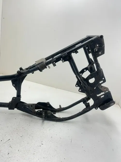 83 1983 Yamaha Tri Moto 175 YT175K OEM Main Frame Body Assembly Chassis BOS! REA