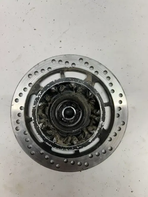 1983 83 Honda XR500R Xr 500 R xr OEM Front Wheel Hub Disc Brake Rotor Free Ship