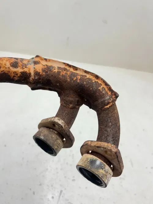 97 1997 Kawasaki Prairie 400 KVF400a 4x4 OEM Exhaust Pipe Header Downpipe Cover