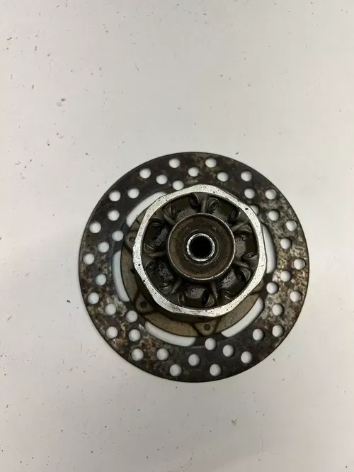 1989 89 KAWASAKI KX80 KX 80 FRONT WHEEL HUB BRAKE ROTOR FREE US SHIP