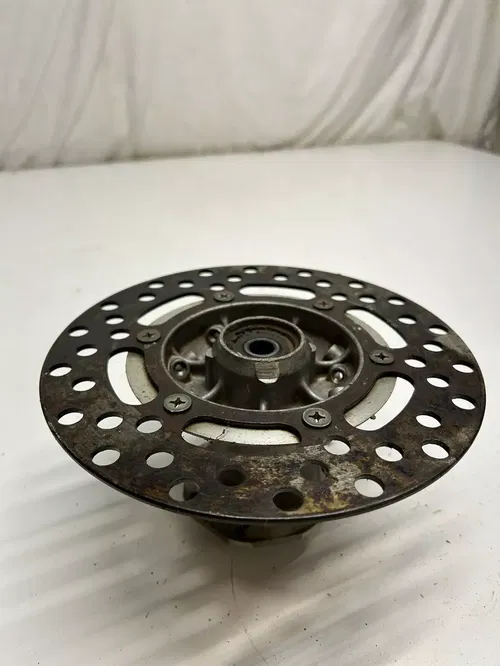 1989 89 KAWASAKI KX80 KX 80 FRONT WHEEL HUB BRAKE ROTOR FREE US SHIP