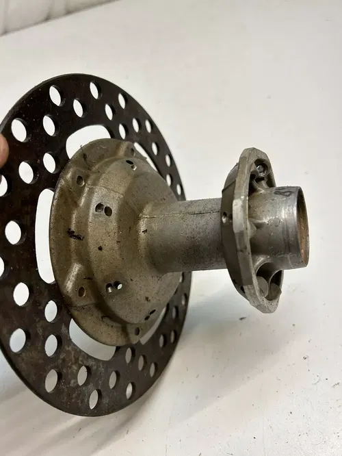 1989 89 KAWASAKI KX80 KX 80 FRONT WHEEL HUB BRAKE ROTOR FREE US SHIP