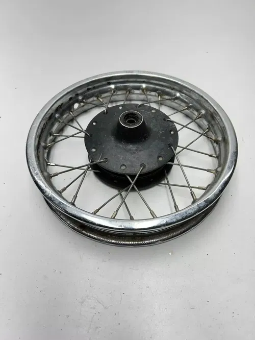 2003 03 SUZUKI JR 50 JR50 OEM Front Wheel Hub Disk Drum STRAIGHT! 1.4x10