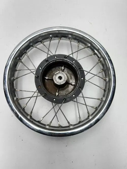 2003 03 SUZUKI JR 50 JR50 OEM Front Wheel Hub Disk Drum STRAIGHT! 1.4x10
