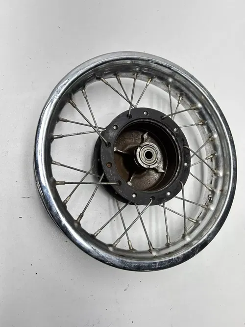 2003 03 SUZUKI JR 50 JR50 OEM Front Wheel Hub Disk Drum STRAIGHT! 1.4x10