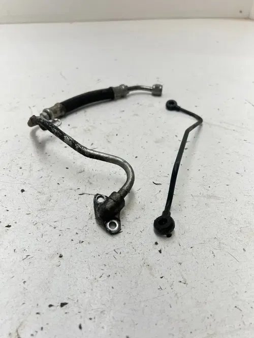 83 1983 Yamaha Tri Moto 175 YT175K OEM LOT Oil Hard Line Lines Passage Tube Bolt