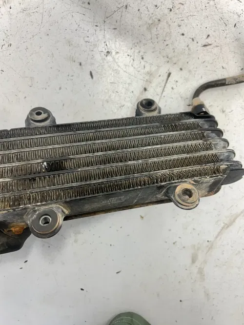 99 1999 Suzuki King Quad 300 LTF 4x4 OEM Oil Cooler Mount Lines Fins FREE SHIP
