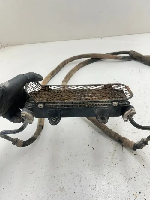 99 1999 Suzuki King Quad 300 LTF 4x4 OEM Oil Cooler Mount Lines Fins FREE SHIP