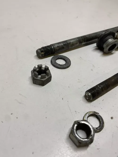 1997 97 Yamaha RT180 RT 180 rt LOT Front Back Rear Axle Shaft Spacer Swing Arm