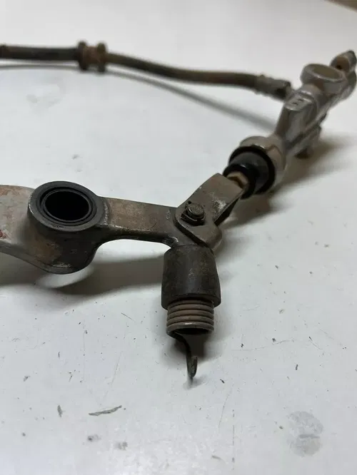 2004 04 HONDA CRF450R crf 450 r WORKING Rear Back Brake Master Caliper Line Leve