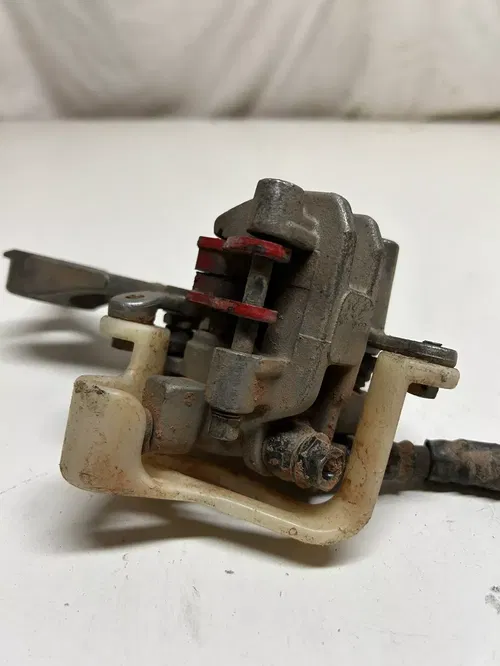 2004 04 HONDA CRF450R crf 450 r WORKING Rear Back Brake Master Caliper Line Leve