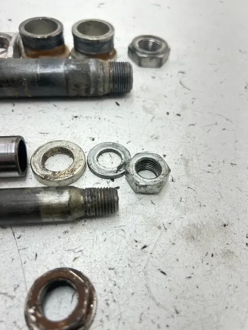 06 2006 Honda Crf250r CRF 250 R OEM GOOD! Axles Swing Arm Front Rear Pivot Bolt