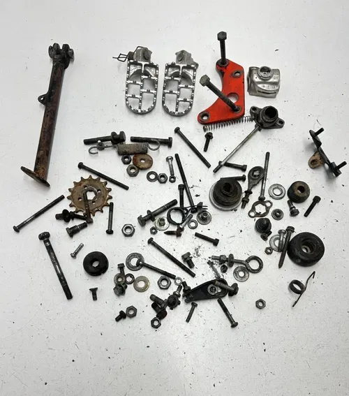 84 1984 Honda XR80 Xr 80 OEM LOT Bolt Bolts Mount Spring Hardware Nut Washer