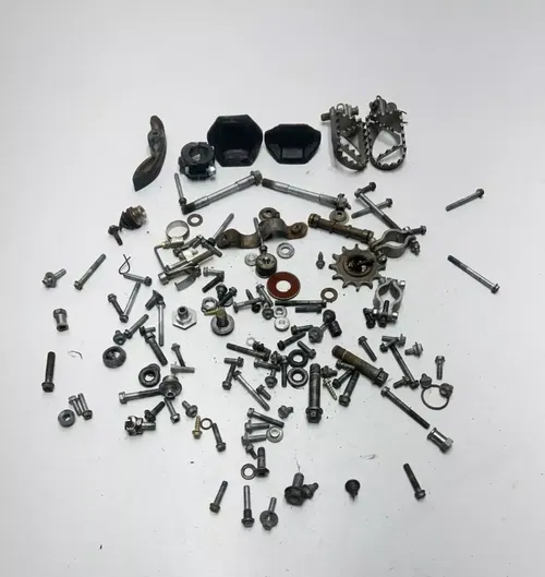 2006 06 KTM 250SXF 250 SX-F sxf OEM LOT Bolt Hardware Pegs Rim Lock Mount Nut