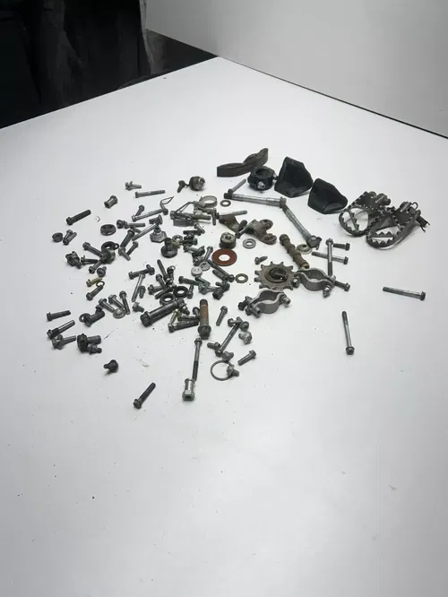 2006 06 KTM 250SXF 250 SX-F sxf OEM LOT Bolt Hardware Pegs Rim Lock Mount Nut