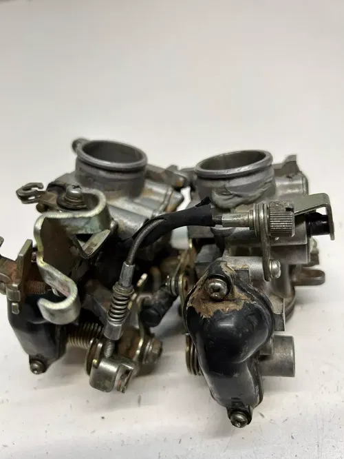 1984 84 Honda XL350R xl350r Xl 350 OEM Carb Carburetor L R Bowl Float Jet Slide