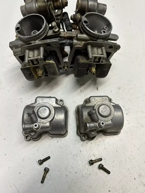 1984 84 Honda XL350R xl350r Xl 350 OEM Carb Carburetor L R Bowl Float Jet Slide