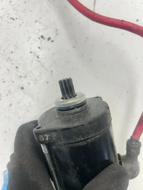 87 1987 Kawasaki JS300 js 300 Jet Ski OEM GOOD! Start Starter Motor Line Cable