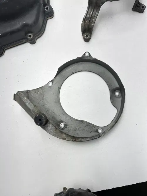 05 2005 Yamaha Kodiak 450 IRS 4x4 OEM LOT Clutch Cover Guard Case Shield