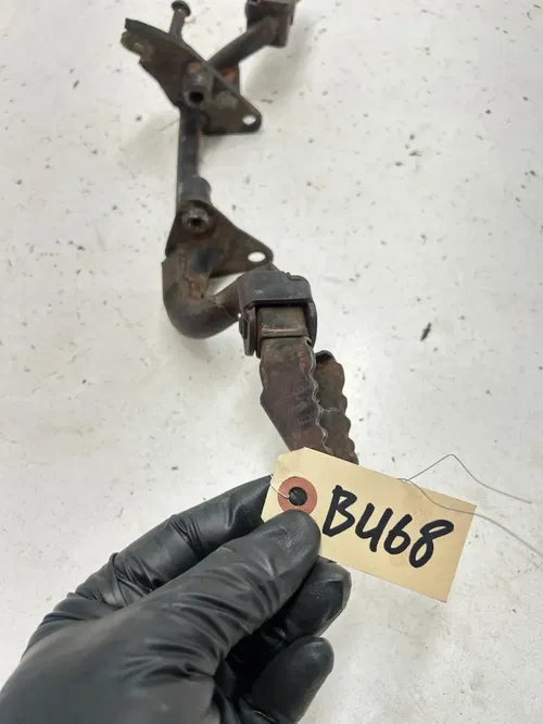 78 1978 Yamaha YZ80E Yz 80 E OEM Left Right Foot Peg Pegs Mount Bar Foot Rests