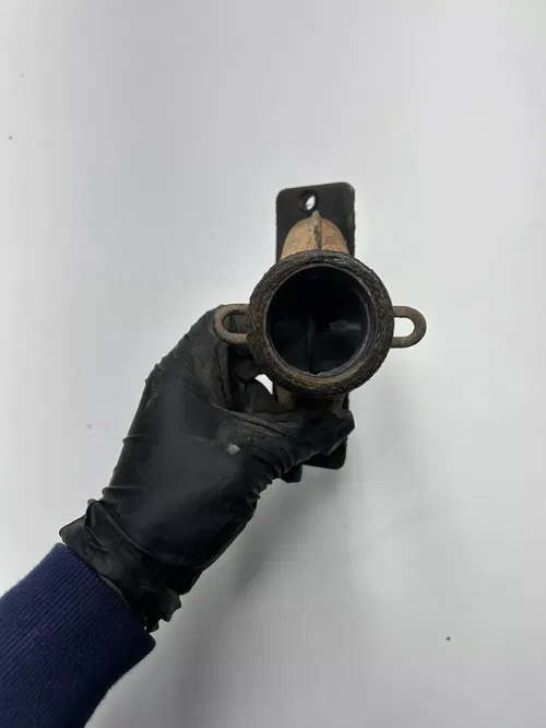 2007 07 Polaris Sportsman 800 X2 EFI OEM CRACK Exhaust Flange Header Mount Pipe