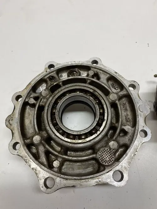 2008 08 HONDA TRX420FM 4X4 Rear Back Final Gear Differential Diff NEEDS BEARINGS
