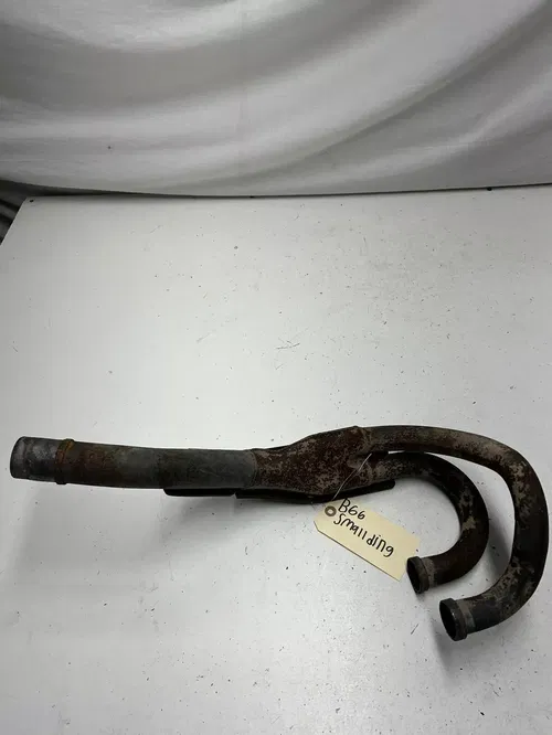 1980 80 Honda XL500S Xl 500 OEM Header Exhaust Pipe Shield Guard ONE SMALL DING