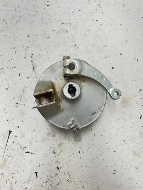 04 2004 Honda Crf 70 f CRF70F OEM LOT Front Brake Plate Hub Arm Lever Perch Line