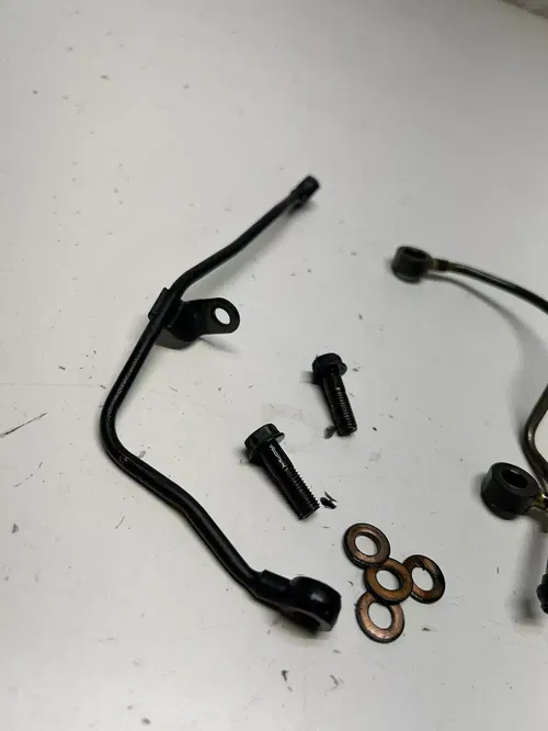 84 1984 HONDA XR350R xr 350 r OEM Oil Line Lines Bolts Washer Internal External
