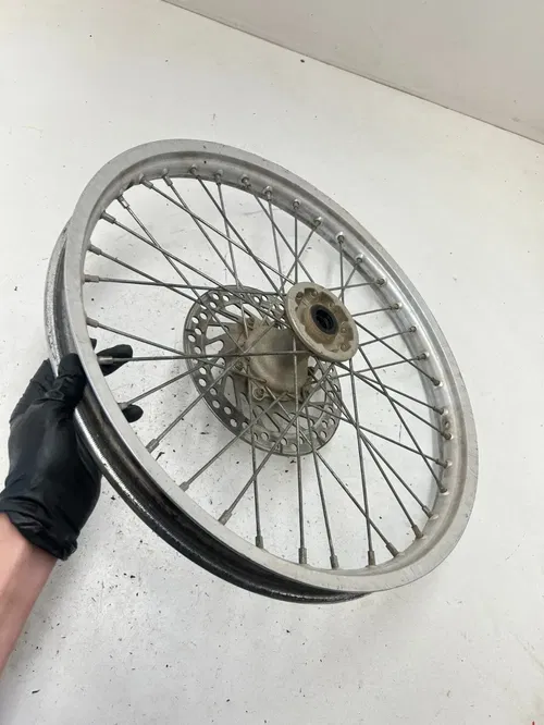 96 1996 Honda CR125R Cr 125 r OEM Front Wheel Rim Hub Rotor 21 X 1.6 READ DESCRI