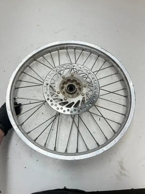 96 1996 Honda CR125R Cr 125 r OEM Front Wheel Rim Hub Rotor 21 X 1.6 READ DESCRI
