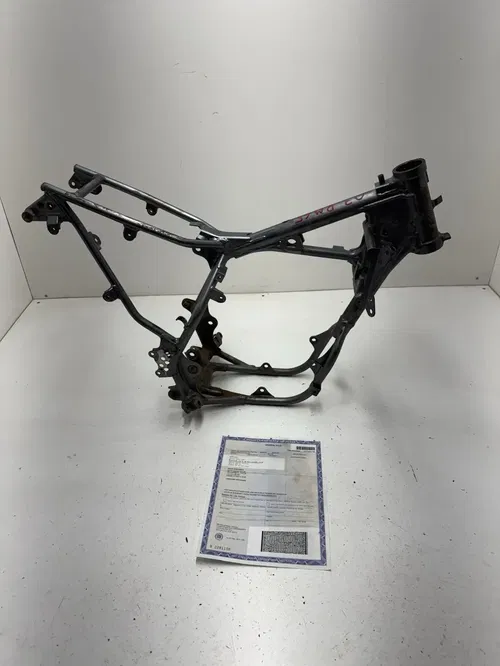 03 2003 SUZUKI RM 65 rm65 Rm65 T!TL3! Main Frame Body Assembly Chassis BOS! READ