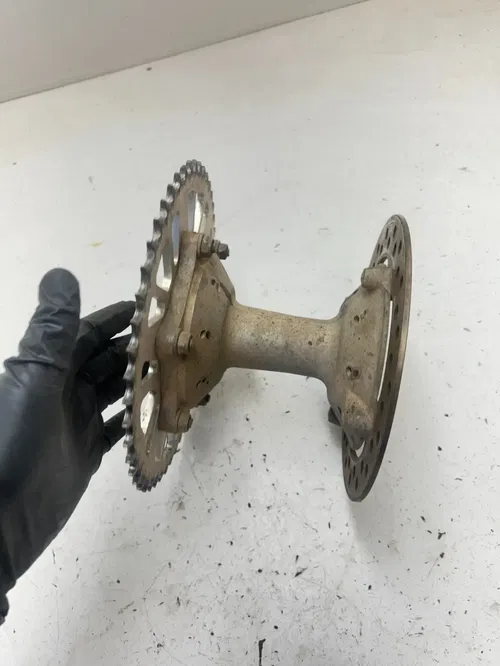 96 1996 Honda CR125R Cr 125 r OEM GOOD! Rear Back Hub Rotor Sprocket
