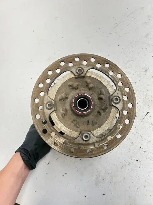 96 1996 Honda CR125R Cr 125 r OEM GOOD! Rear Back Hub Rotor Sprocket